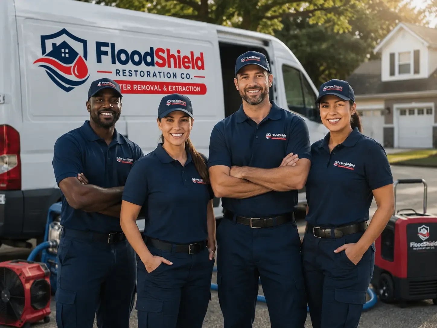 Flood Damage Restoration company in Fletcher, OH
